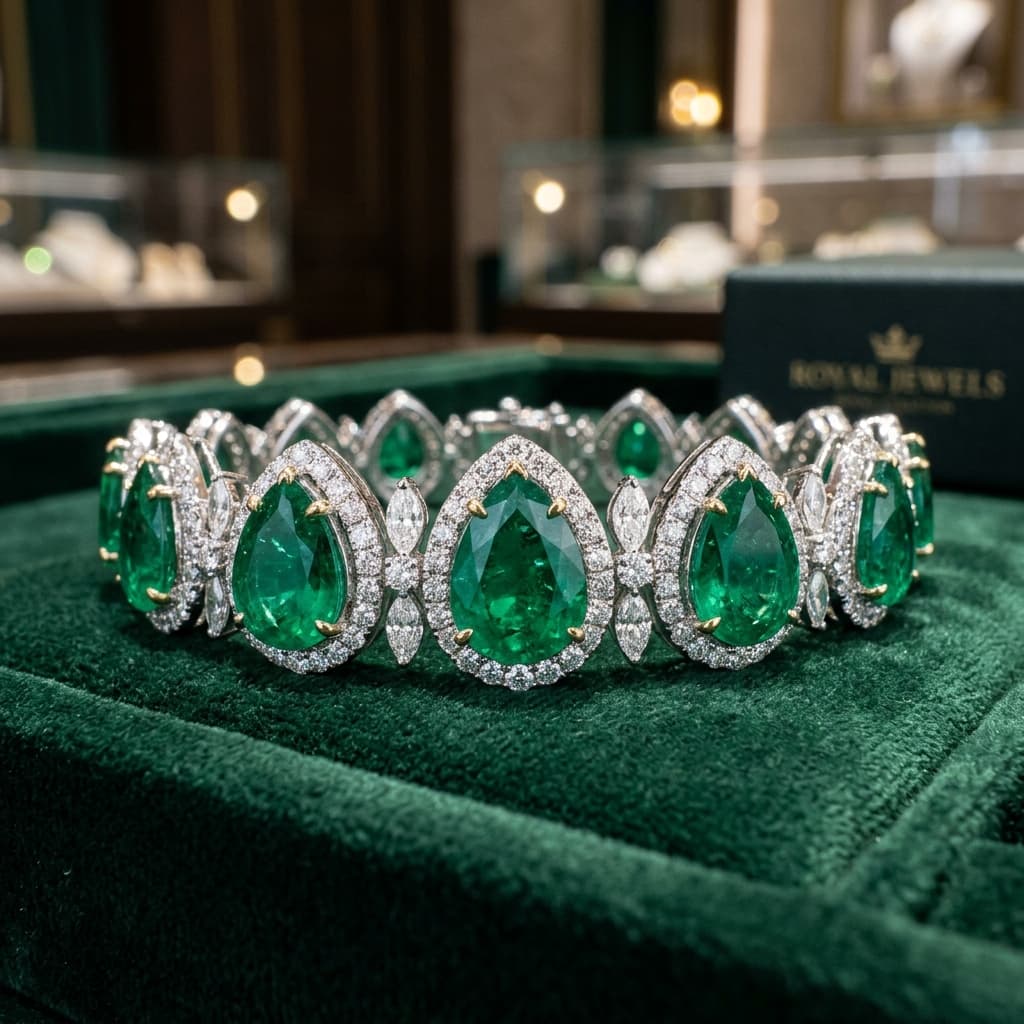 Masterpiece Emerald Bracelet