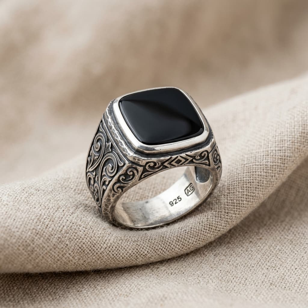 Raja Onyx Signet