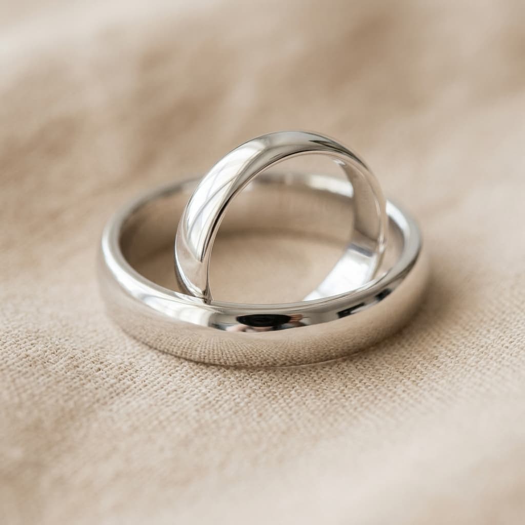Modernist Sapphire Band